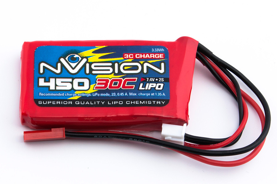 nVision 2s,7.4V ,450mah-30C